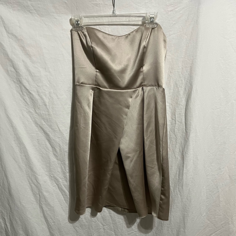 Occasions by Jim Hjelm Dress - Bridesmaid/Special Occasion - Champagne - Size 6